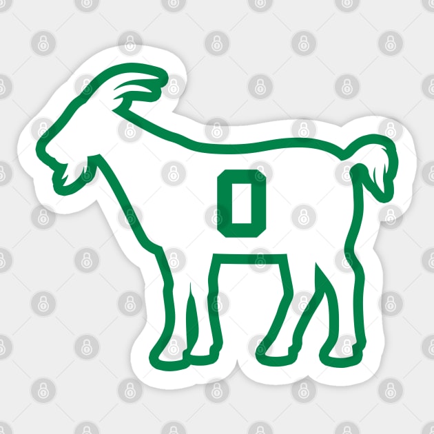 BOS GOAT - 0 - Green Sticker by KFig21